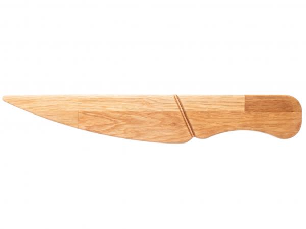 Messerhalter ( Eiche )  magnetisch 40cm für 11 Messer mit 3M Klebepads und Dübel (wahlweise selbstklebend oder mit Bohren) Magnetleiste für Messer I Messerleiste für Wand